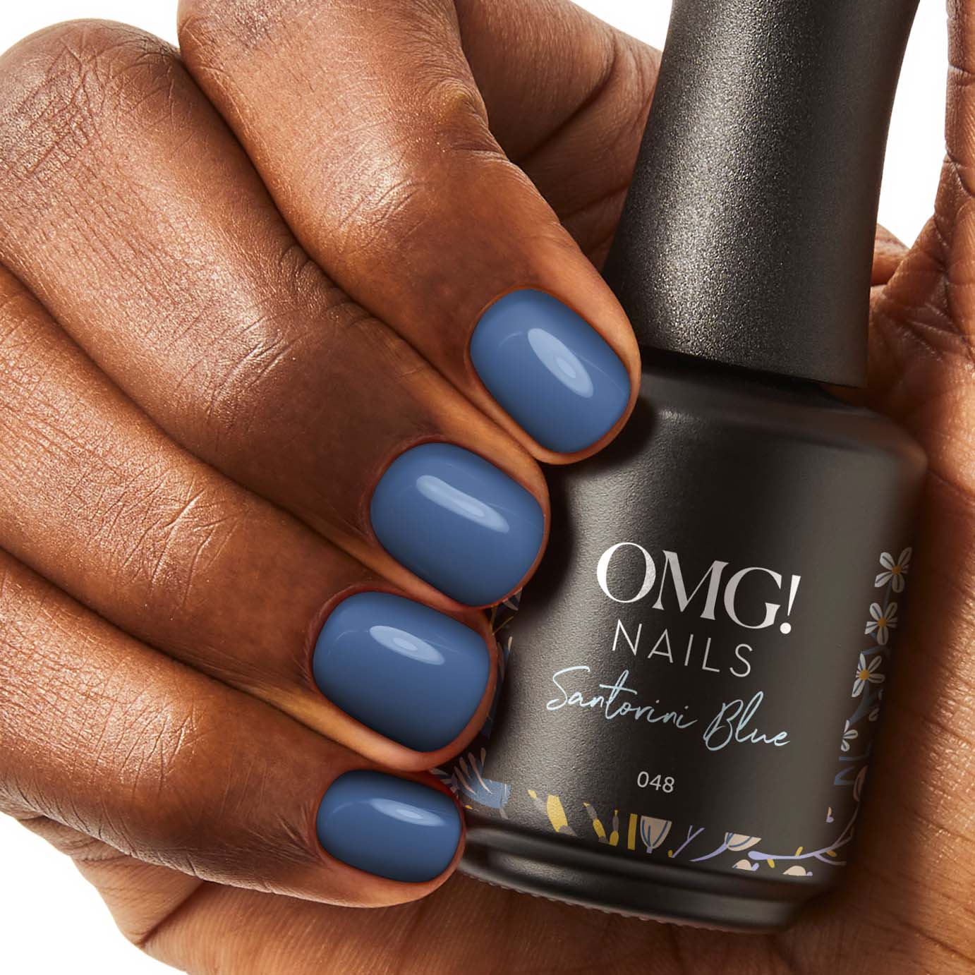 Santorini Blauer Gel-Nagellack